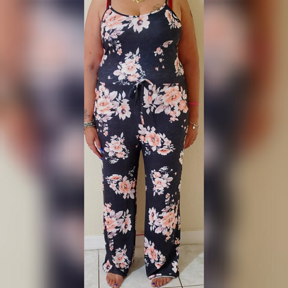 Floral Jumpsuit